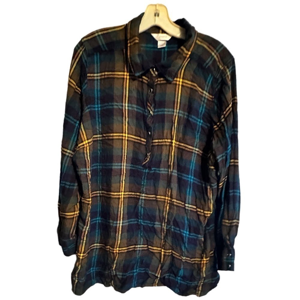 CJ Banks Flannel Shirt